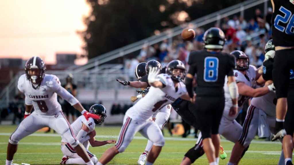 Lawrence football vs. Olathe Northwest, Week 3-6