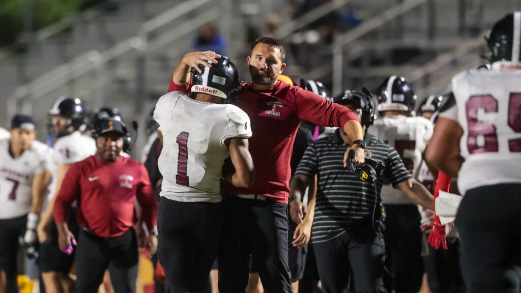 Lawrence High football vs. Shawnee Mission North, Week 7-23