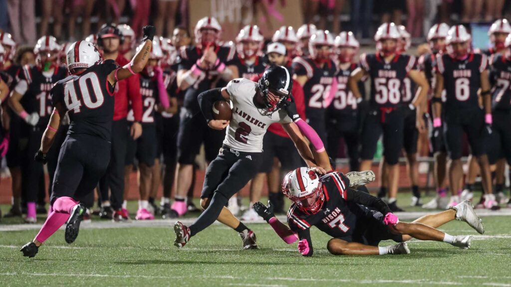 Lawrence High football vs. Shawnee Mission North, Week 7-24