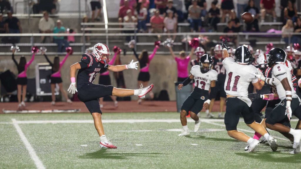 Lawrence High football vs. Shawnee Mission North, Week 7-25