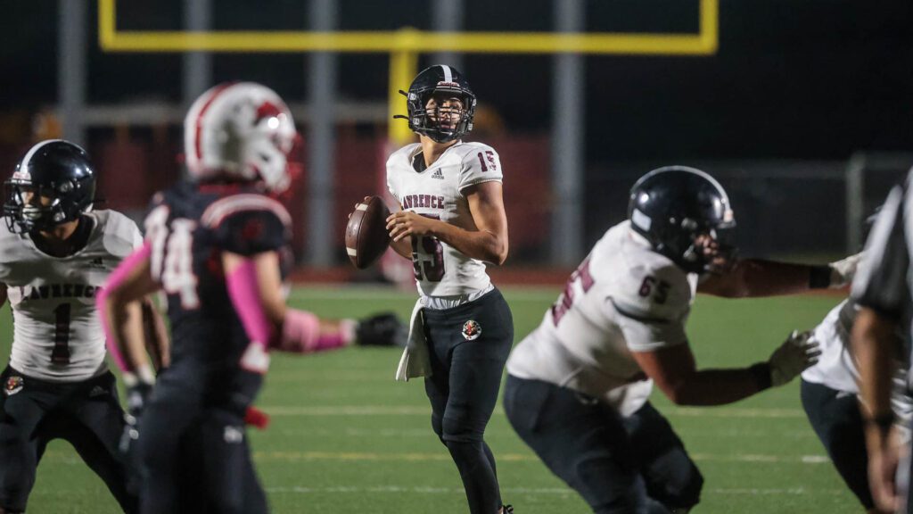 Lawrence High football vs. Shawnee Mission North, Week 7-31