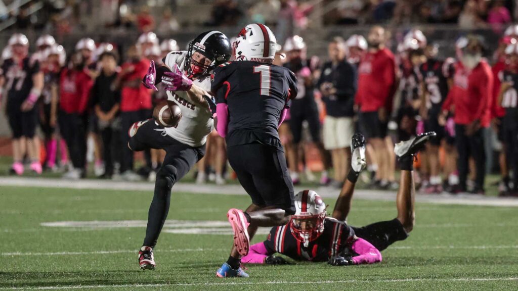 Lawrence High football vs. Shawnee Mission North, Week 7-42