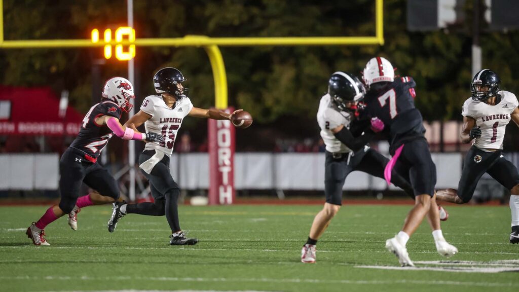 Lawrence High football vs. Shawnee Mission North, Week 7-5