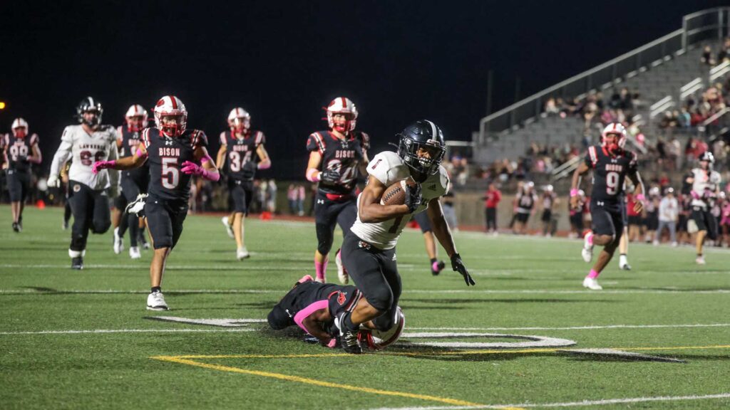 Lawrence High football vs. Shawnee Mission North, Week 7-52