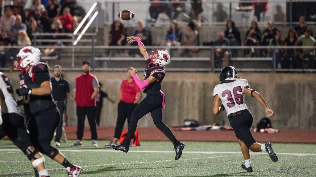 Lawrence High football vs. Shawnee Mission North, Week 7-55