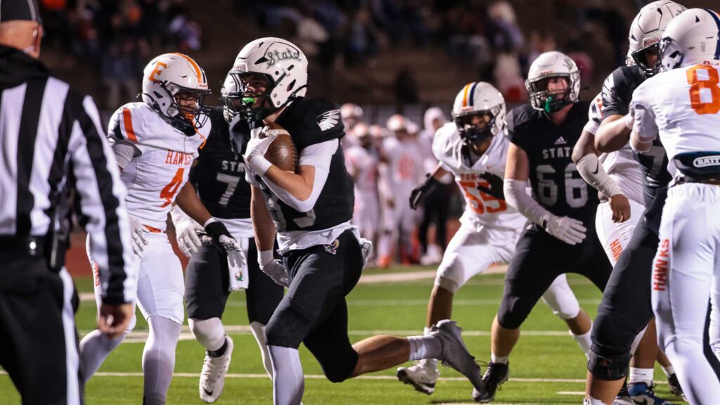 Free State football vs. Olathe East, playoff opener-12