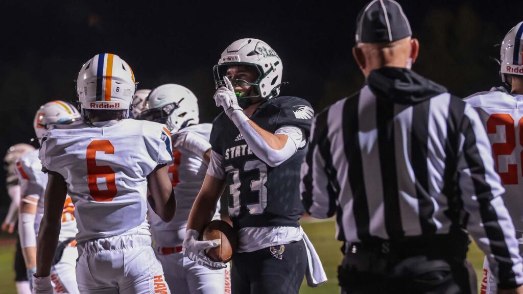 Free State football vs. Olathe East, playoff opener-30