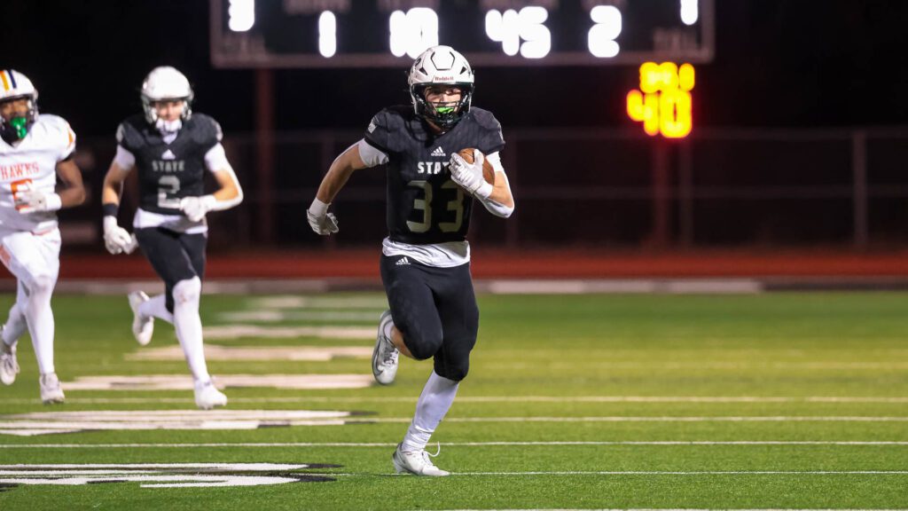 Free State football vs. Olathe East, playoff opener-32