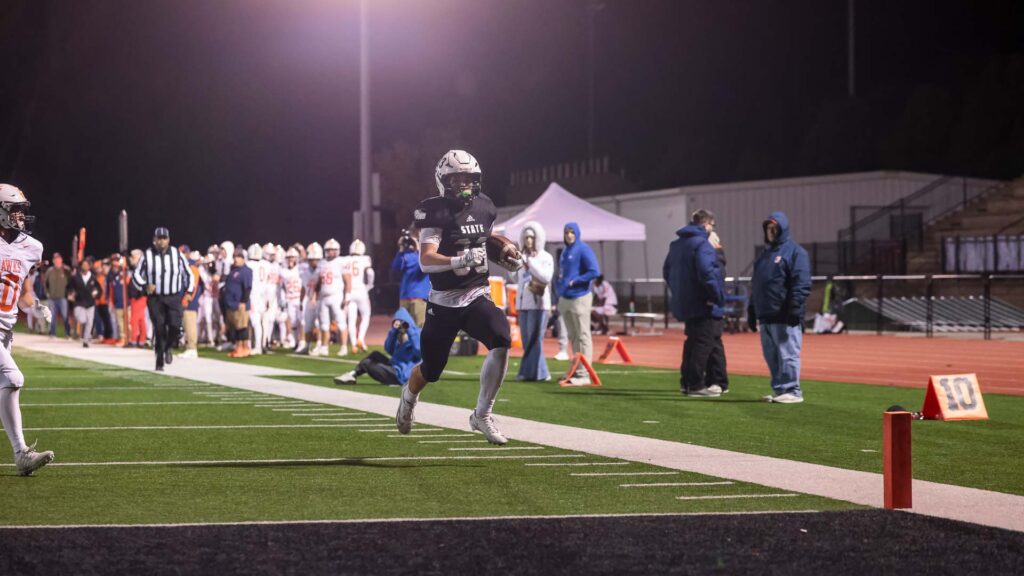 Free State football vs. Olathe East, playoff opener-34