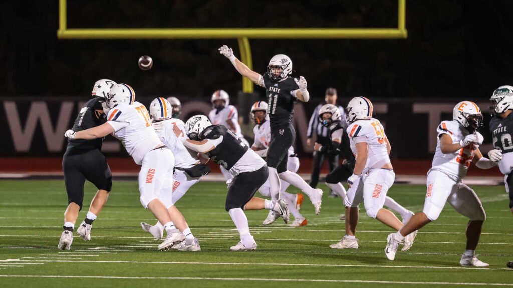 Free State football vs. Olathe East, playoff opener-36