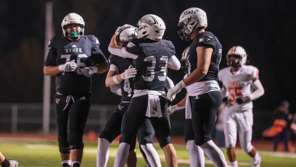 Free State football vs. Olathe East, playoff opener-49