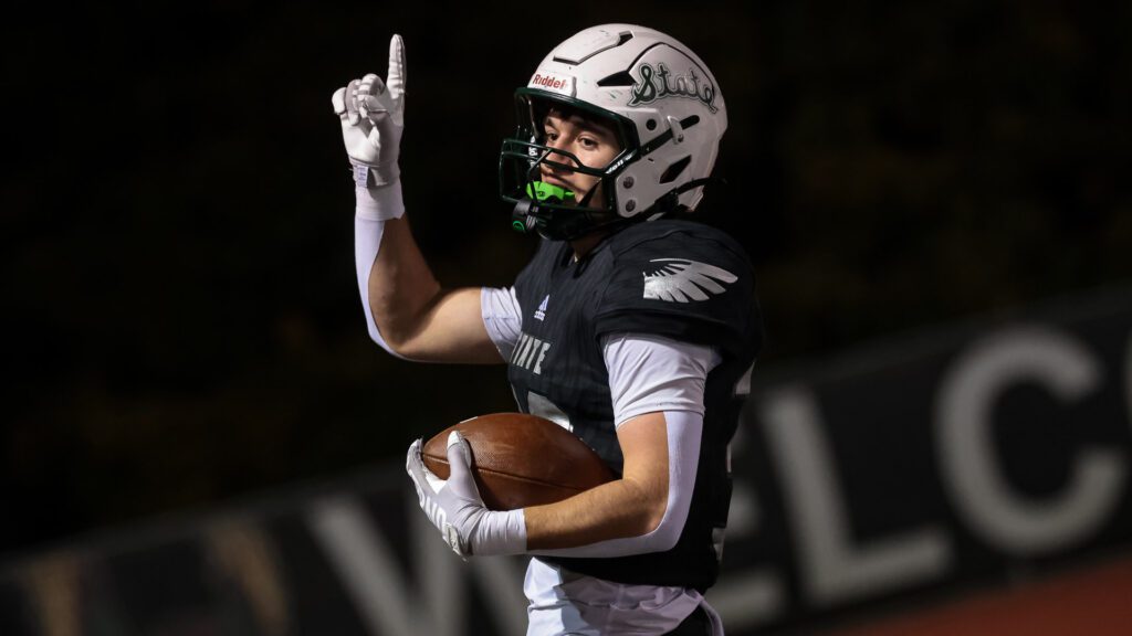 Free State football vs. Olathe East, playoff opener-7